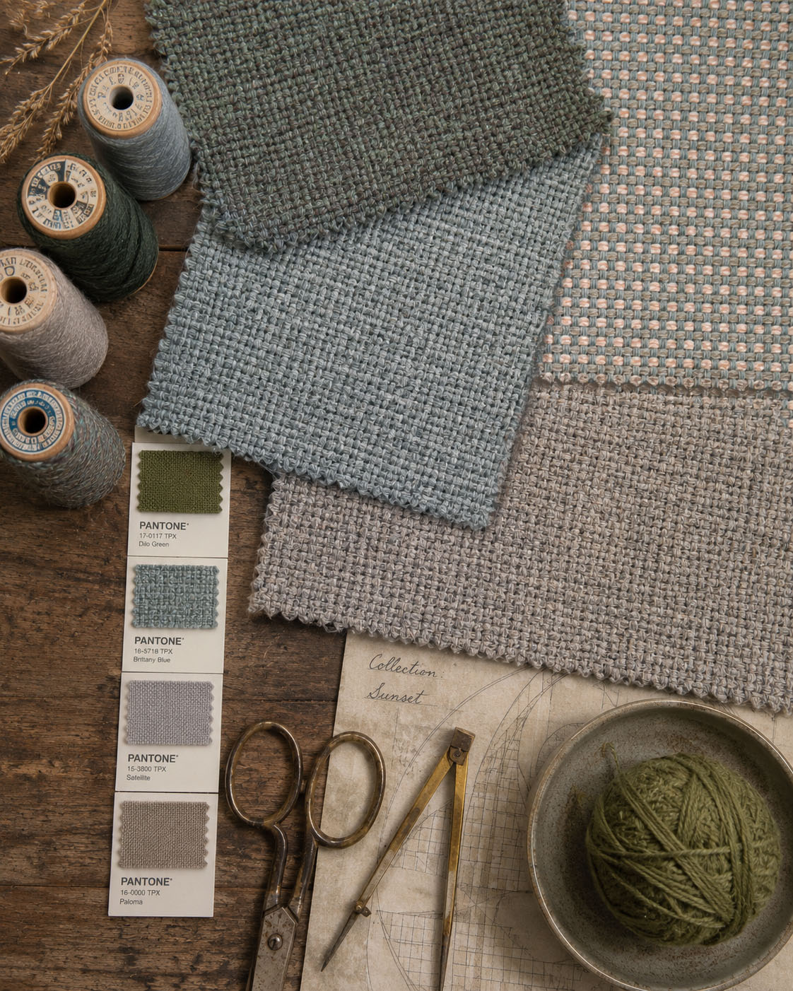Interweave grey color story